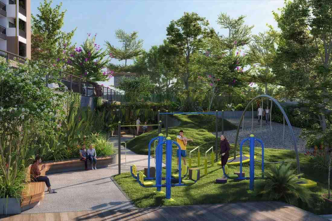Sattva Forest Ridge children play area